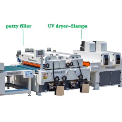 China machinery & Hardware UV Roller Coating Production Line For Plywood/MDF/WPC/wood Furniture/Floor for sale