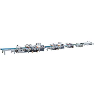 China Hotel Curtain Coating Production Line UV High Gloss Automatic Painting Line for sale