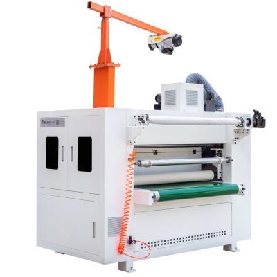 China Building material stores membrane pressure machine lamininating equipment manufacturer for woodworking plywood coating production with UV top coat for sale