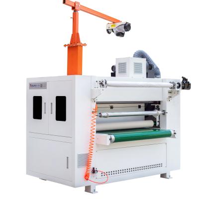 China Building Material Shops High Gloss Lamininating Machine Membrane Pressure Equipment For Woodworking Plywood Coating Production With UV Top Coating for sale