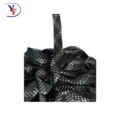 China Elastic Cotton Material 100% Woven Band With Reflective Pattern Lines for sale