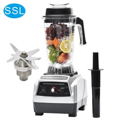 China Multifunctional Heavy Duty Fruit Vegetable Smoothie Maker Commercial Blender 1500w for home or restaurant kitchen for sale