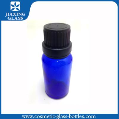 China Glass Cobalt Blue Essential Oil Empty Bottle 50ml For Home / Family for sale