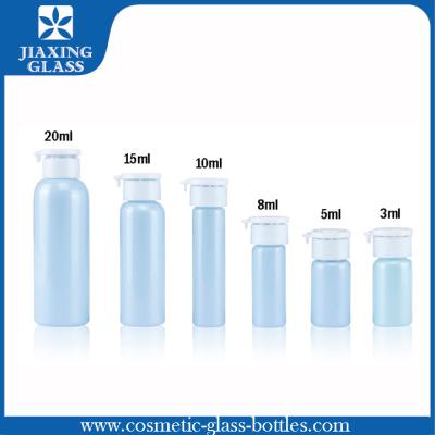 China 2ml / 10ml Small Tubular Glass Vials  Lacquered  Painted Cosmetic Glass Vial for sale