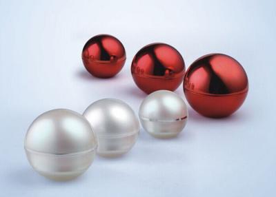 China 15 / 30 / 50g Empty Acrylic Cosmetic Jar Ball Shape For Cream for sale