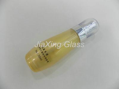 China Golden Small Foundation Pump Bottle / 30ml Color Coating Pump Bottles for sale