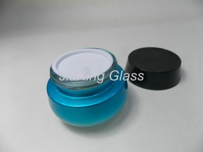 China Color Coating 50g Face Cream Jars , Luxury Empty Cosmetic Containers for sale