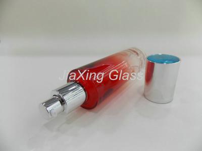 China 100ml Coated Pump Lotion Bottles With Roll On Plastic Cap For Personal Care for sale