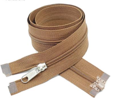 China #5 Eco-friendly Wholesale Nylon Zipper Long Chain Nylon Zipper Roll for Garment or Home Textile for sale