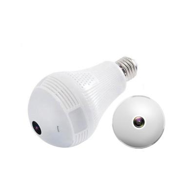 China Bulb Cameral 1080P 2MP HD Wifi Cameral IP Bulb Built-in Siren Hidden Panoramic Camera Blubs P2P Video Camera Night Vision 360 Bulb Fisheye Camera for sale