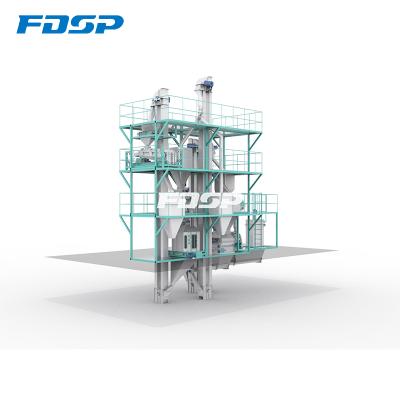 China 3T/H Poultry Feed Plant Small Livestock and Poultry Feed Plant Small Poultry Feed Plant for sale