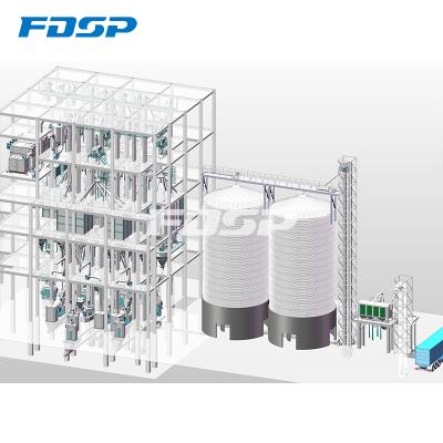 China food & Variety Beverage Factory Animal Feed Producing Poultry Feed Production Line And Aqua Kettle for sale