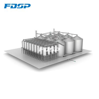 China To make feed pellet pig feed production line fattening swan feed pellet making machine 60000T per year for sale