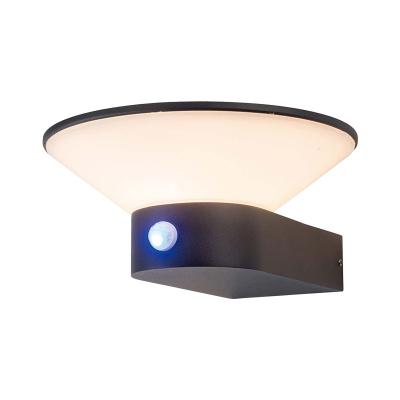 China IP54 Solar Garden Body Sensing Outdoor Waterproof LED Garden Villa Household Wall Lamp for sale