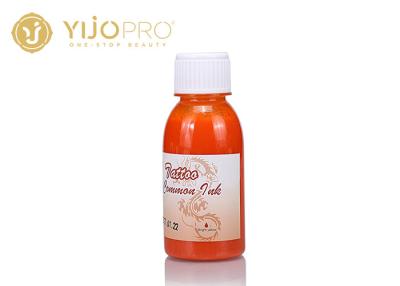 China Saffron Common Permanent Tattoo Ink , Permanent Makeup InkPigment 18 Colors for sale