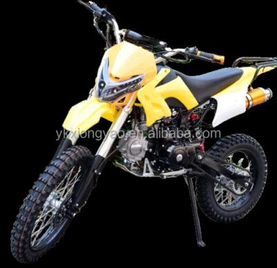 China Big Wheel Dirt Pit Bike Gasoline Motorcycles Dirtbike 4 Stroke 125 cc 50cc 250cc Air Cool Kick And Electric Start Off Road for sale