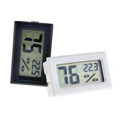 China ABS Indoor Temperature Thermometer Hygrometer Mini Digital LCD Display Humidity Meter Tester for sale