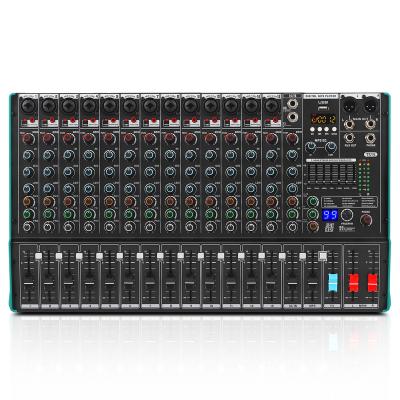 China Dj System Audio 15 Channel Professional Digital Audio Console Mixer 99 DSP Effects For Studio/DJ for sale