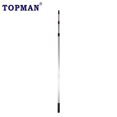 China Cost Effective Economy 4 Meter Extension Aluminum Pole 3 Sections Telescopic Pole For Paint Roller Brush for sale