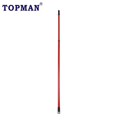 China Sustainable Diameter 21/25 Mm 2 Sections Steel Material Adjustable Telescopic Pole For Wall Paint Roller Brush for sale