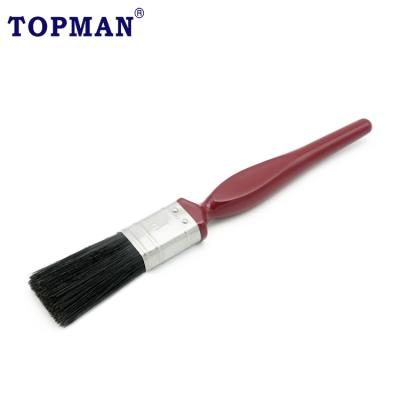 China 1 inch high quality oil paint base and low water synthetic stiffens brush for sale