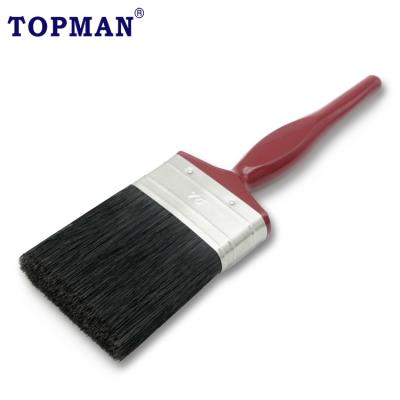 China Flat Paint Brush 3 Inch High Quality Paint Brush for Walls and Ceilings and Trim for sale