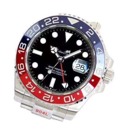 China Luxury Watch 904L 126710BLRO ETA 3285 Steel Movement Water Resistant For Men GMT Master Watches Rlx for sale