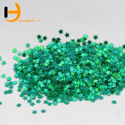 China PET Mud Accessories Mud Decoration Hot Party Metallic Table Confetti Glitter Confetti for sale