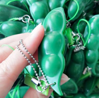 China Children's toys of duct toy squeeze objects small jewelry decompression toy duct toy pea adult pendant jewelry decoration for sale