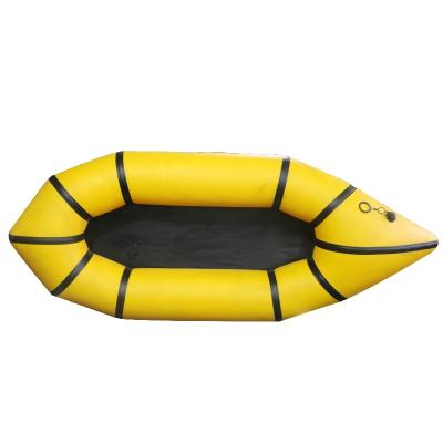 China Water Sports PVC Fabpic Material White Water Packraft For River Sports for sale