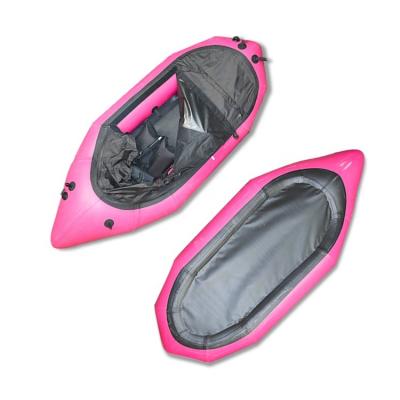 China New Produte Unisex Customized PVC Paddle Packraft Fishing Microraft Raft for sale