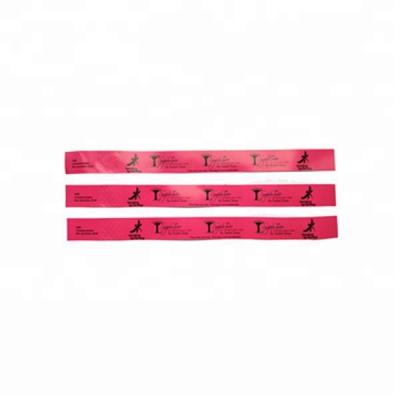 China Disposable Ticket PP Wristband Use For Event for sale