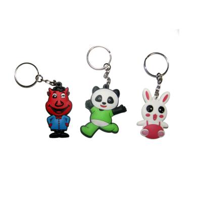 China Waterproof / waterproof soft pvc rfid access control key chain tag for sale