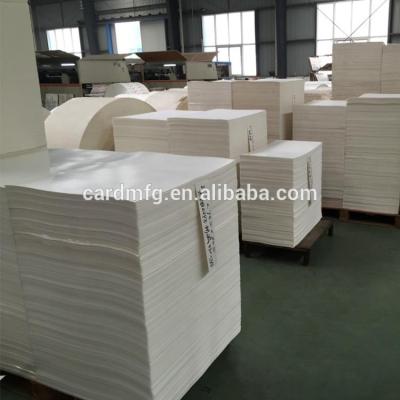 China Printable Card Inkjet Laser Digital Offset Teslin Lamination Sheet for sale