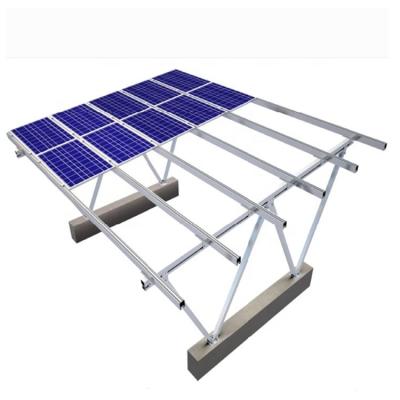 China New Commercial Waterproof Solar Parking Garages Support Structures Racking System PV Panel Parking Lot Frames Frame For Residential for sale