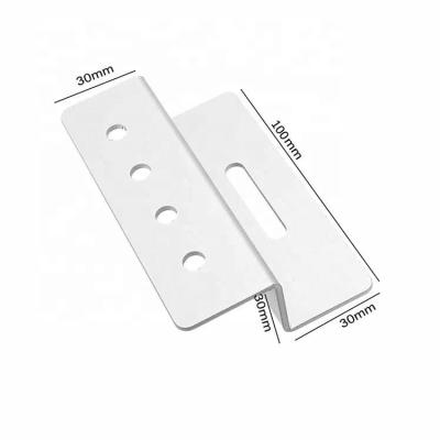 China Quick Installation Factory Sales Customizing Solar Panels Module Mount Z Frames To Roof Bars for sale