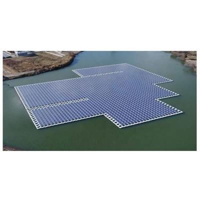 China High Efficiency 100 Kw 1 MW Solar Panel Mounting Structure Floating Solar Floating System for sale