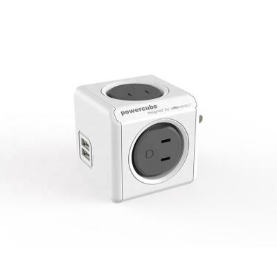 China JP Residential/General Purpose Portable Outlet with JP Outlet 2 USB Ports for sale