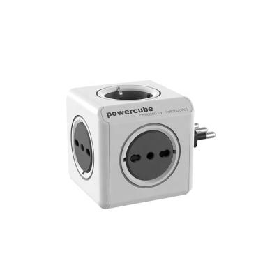 China EU powercube computer type L type F in socket allocacoc european italian residential/multipurpose cube for sale