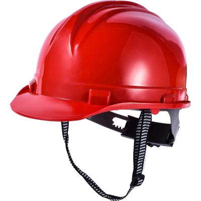 China Direct Wholesale HDPE Customizable High Quality Impact And Dielectric Protection OEMODM General Construction Mining Utilities Hard Hat CE Industry Safety Helmet for sale