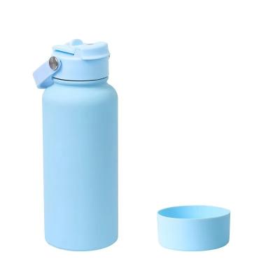 China Insulated Vacuum Double Walled Stainless Steel Tumbler Cups with Lids and Handle 1 Piece for sale