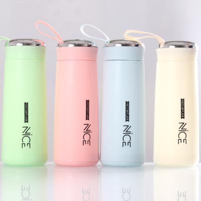 China Vacuum Cup Glass Tea Bottle Custom Logo and High Temperature Resistance in One Flask for sale