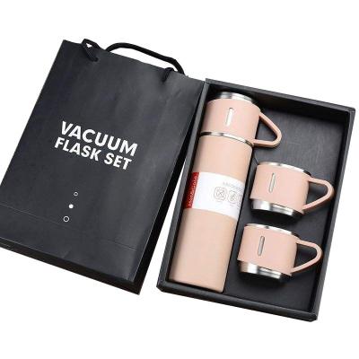 China 500ml Insulated Thermos Bottle Vacuum Flask Water Bottle Mug Tumbler Gift Set Perfect for sale