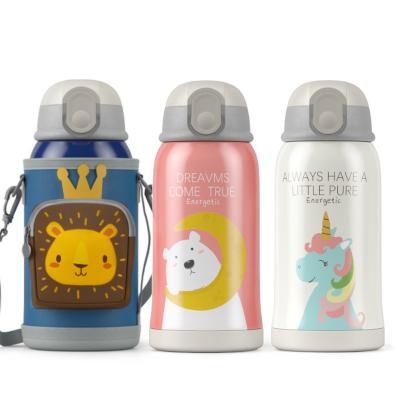 China Aplicable Personas 550ml Cute dibujos animados niños taza de agua con tapa inteligente en venta