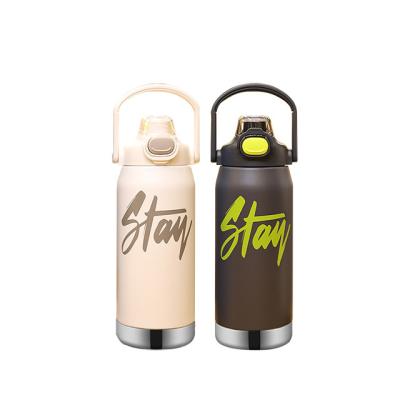 China Stainless Vacuum Water Bottle Custom Logo Sublimation Insulated Sports Steel Bottle for sale