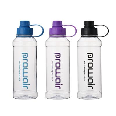 China Not Equipped 1000ml PC Plastic Water Cup for Transparent Small Mouth Drinking Bottle for sale