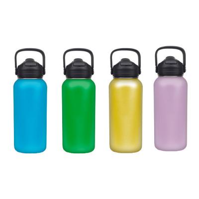 China Custom Logo Double-layer Vacuum Stainless Steel Water Bottle for Portable Outdoor 32oz Bullet Cup for sale