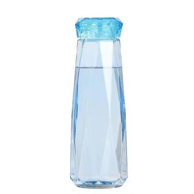 China Drinkware Type MUGS Modern Design Colorful Fashionable Portable Glass Drinking Bottle for sale