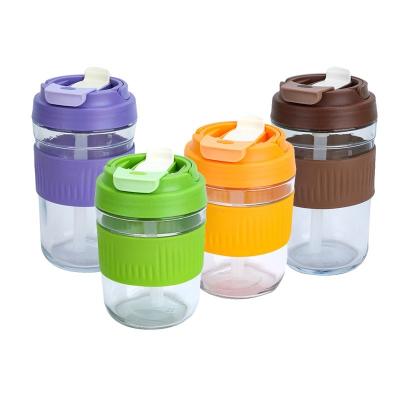 China Double Cup Coffee Cup High Appearance Portable Straw Cup for Children's Water Bottle for sale