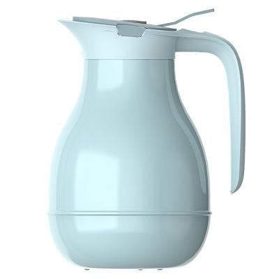 China 2023 Sublimation Sky Blue Big Capacity Kettle Cute Gallon Coffee Milk Jug Vacuum Cafe Water Jugs for sale